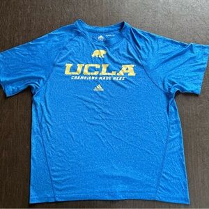 Adidas UCLA Bruins Climalite short-sleeve T-shirt in blue Sz XL